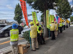 出動式　 2024年9月20日 松山南警察署前